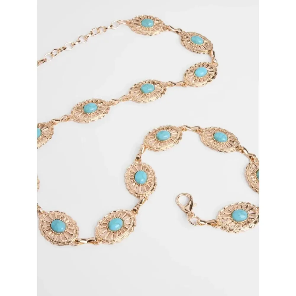Blue stone Belt N2169